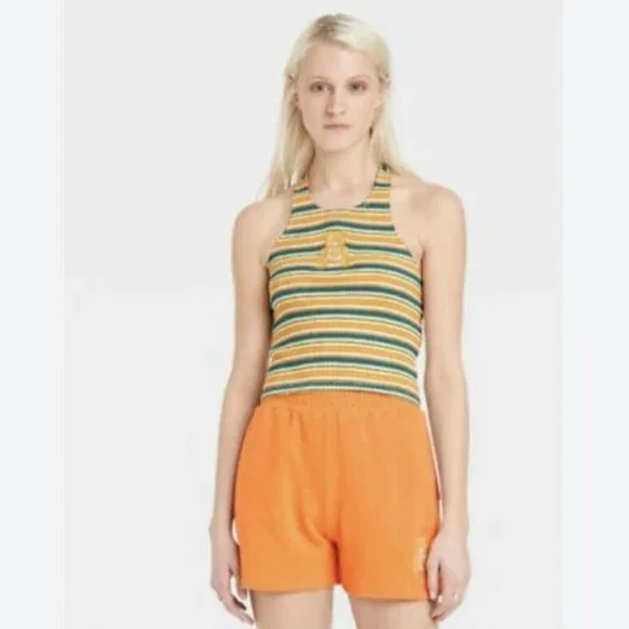 Care Bears Striped Funshine Halter Tank | Large - Picture 7 of 8